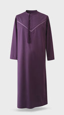 Ikaf Diamond Emirati Embroidered Men's Thobe