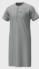 Ikaf Adult Thobe - Qittan Half Sleeves